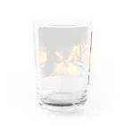 coronblanのサイレントタウン Water Glass :back