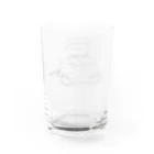 かえるはるきのこ（RURUKO)の冷たいチャコガエル Water Glass :back