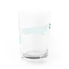 riya のWANI　GREEN Water Glass :back