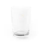 momona_の髪飾りをつけた少女 Water Glass :back