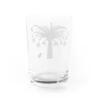 うさぎのきた道&の白黒木兎c Water Glass :back