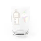 ねこぜや のROBOBO 紙芝居屋さん Water Glass :back