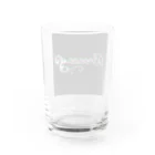 AIEL(あいえる)@game運命の刃のBreeze ロゴA Water Glass :back