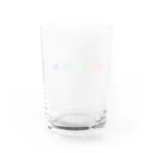 💤ゆめみごこち💤の虹のメンダコちゃんず Water Glass :back