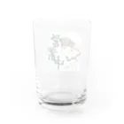 さおうさんです。公式グッズの営業中の小物 Water Glass :back