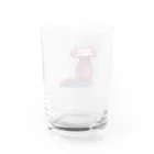 創作工房muccoのはんまーへっどちゃん Water Glass :back