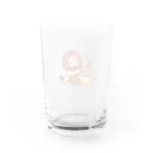 ＊えいぷりる どぎぃ工房＊の親子ライオン Water Glass :back