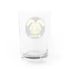 おつかれ帝国のバニーはなきむし（いえろー） Water Glass :back