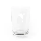 好きなものは見つかったかい？の振り返り猫　小梅くん Water Glass :back