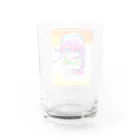 さんばんてのyuyake girl Water Glass :back