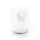 nemunoki paper itemの幸せの黒猫 Water Glass :back