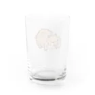 だいぷく。の画伯のくま。 Water Glass :back