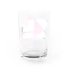 IL.のIL.ロゴ Water Glass :back