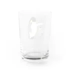 しばのハイタッチ Water Glass :back