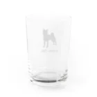 mii spaceのKishu Inu Water Glass :back