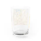 スミレ と トナカイ の モリのお遊戯会 Water Glass :back