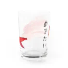 shop reikaのめでたいグッズ Water Glass :back