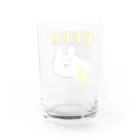 はらぺこショップのうさぎBEER Water Glass :back