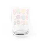 irodoriAYA45のカラフルドーナツ Water Glass :back