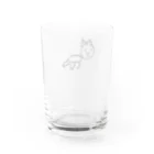 ナナネコのゆるいぬ Water Glass :back