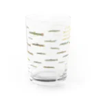 いけす　第二池のシマドジョウグラス Water Glass :back