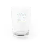 三輪めだかの三輪めだかオリジナルグッズ Water Glass :back