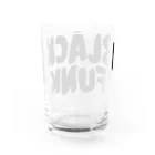 Domicile RecordsのBlack Funk Water Glass :back