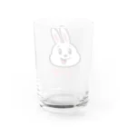 『卯のえほん』   〜えほんカフェ「うさぎの絵本」のオンラインショップ〜の「usagi」グラス Water Glass :back