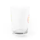 モノマトペのNIKU JUICE Water Glass :back