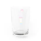 Earthlingの地球人（オンナノコ） Water Glass :back