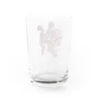 chiyokomeyaの octopus Water Glass :back