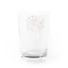 suzuharu_no_goodsのうささんとお花 Water Glass :back