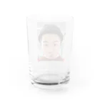 あんまばいのかみじろうグッズ Water Glass :back