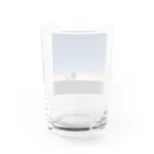 Today is a dayのサハラ砂漠の朝焼け Water Glass :back