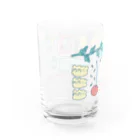 おかのはなみのガーのドローイング Water Glass :back