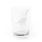 新谷べにのブラキオサウルス Water Glass :back