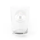 Akkiiの摂理のおにぎり（しゃけ） Water Glass :back