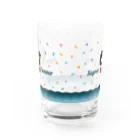 azu_sigmadesignのしぐまsummer Water Glass :back