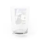 オモちーりオモちーりのペンギンのコップ Water Glass :back