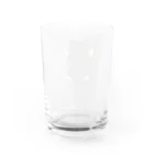 かわいいもののおみせ　いそぎんちゃくのしがみつく灰白猫 Water Glass :back
