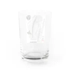 G-HERRINGのアメマス！あらゆる生命たちへ感謝をささげます。 Water Glass :back