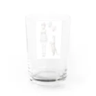 桂Keiのネコと少女 Water Glass :back