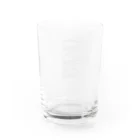 ハルクマ SUZURI STOREのシロクマトリオ Water Glass :back