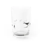 南ぬ楽園「ぱいぬらくえん」のシロハラクイナ親子 Water Glass :back