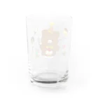 くまの屋さんのほわほわくまさん（スイーツ） Water Glass :back