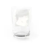 たまたまの横顔と薔薇 Water Glass :back