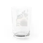 チワワ＆ビショプーの全力じゃれっこ Water Glass :back