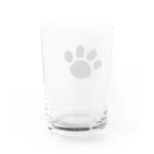 ほのぼののPaw Water Glass :back