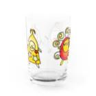 風の色えんぴつのぐるぐるSUNとその仲間たち Water Glass :back