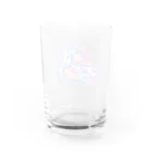 ドドメ汁のうかれポンチのユニコーン Water Glass :back